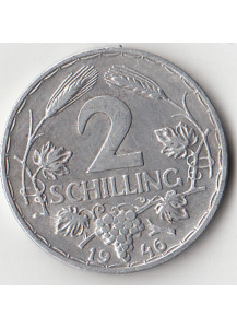 AUSTRIA  2 Schilling 1946 Conservazione MB